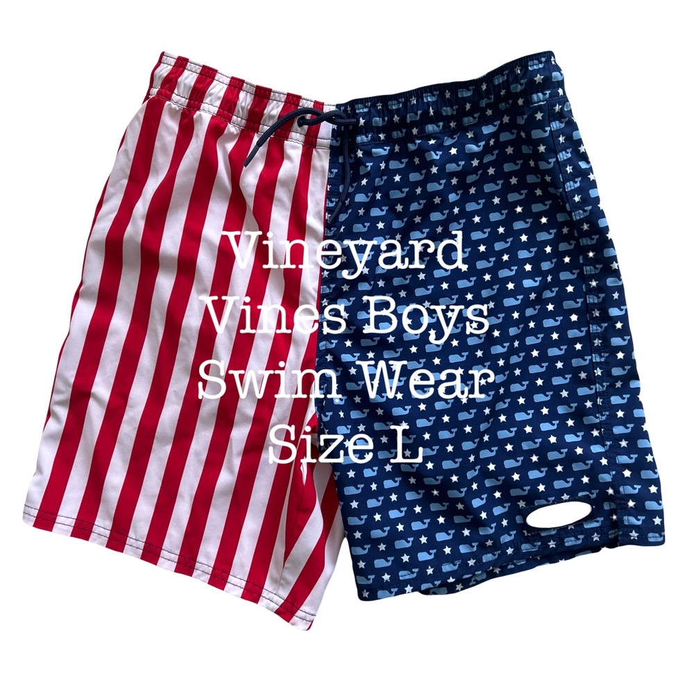 Vineyard Vines Boys Size Large Swim Shorts Great Condition!!
